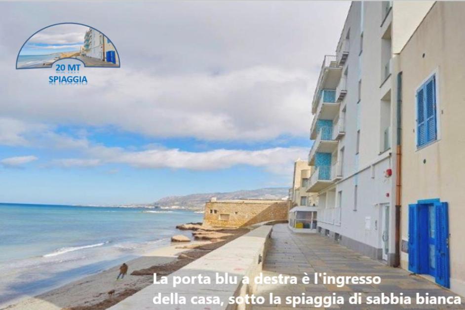 Be Mediterraneo, In Centro Sul Mare - In The Center Beach Front - 80 Mq Trapani Kültér fotó