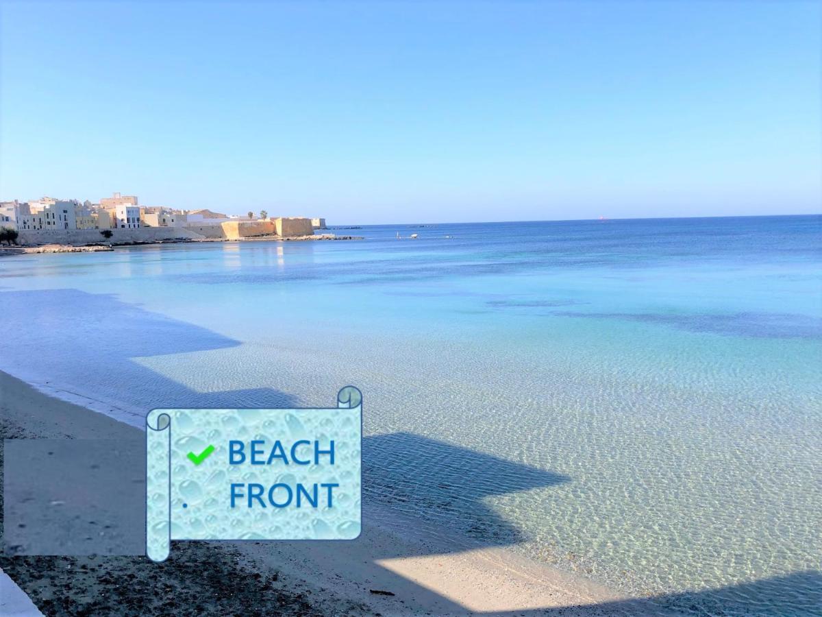 Be Mediterraneo, In Centro Sul Mare - In The Center Beach Front - 80 Mq Trapani Kültér fotó
